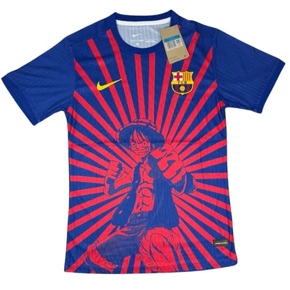 Barcelona One Piece Luffy Edition Herrer Matchdrakt 2025/26