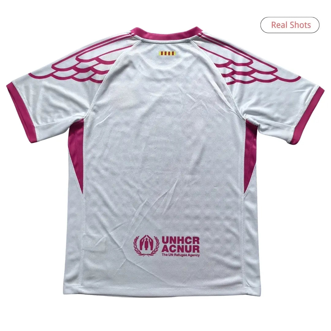 Barcelona Special Edition Rosa og Hvit Herrer Fan-drakt 2025/26