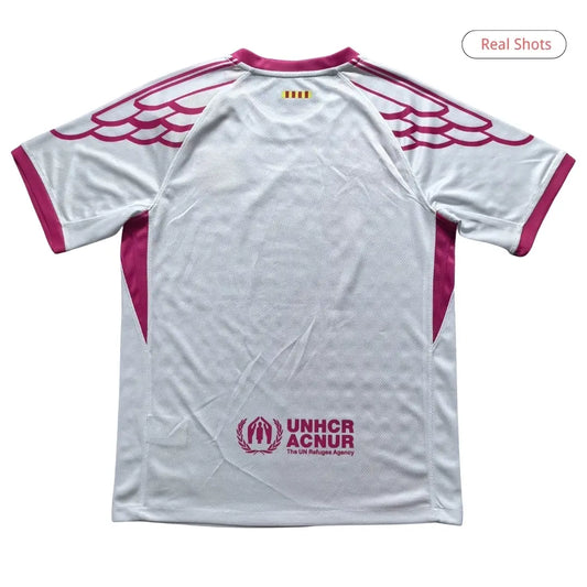 Barcelona Special Edition Rosa og Hvit Herrer Fan-drakt 2025/26