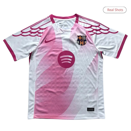 Barcelona Special Edition Rosa og Hvit Herrer Fan-drakt 2025/26