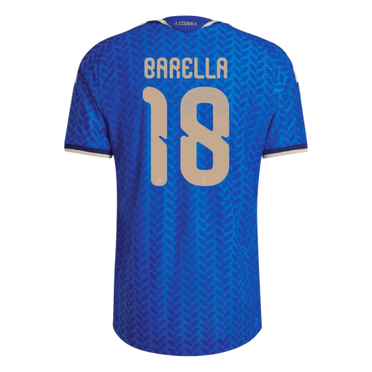 Italia Hjemme Herrer Matchdrakt Barella #18 – VM 2026