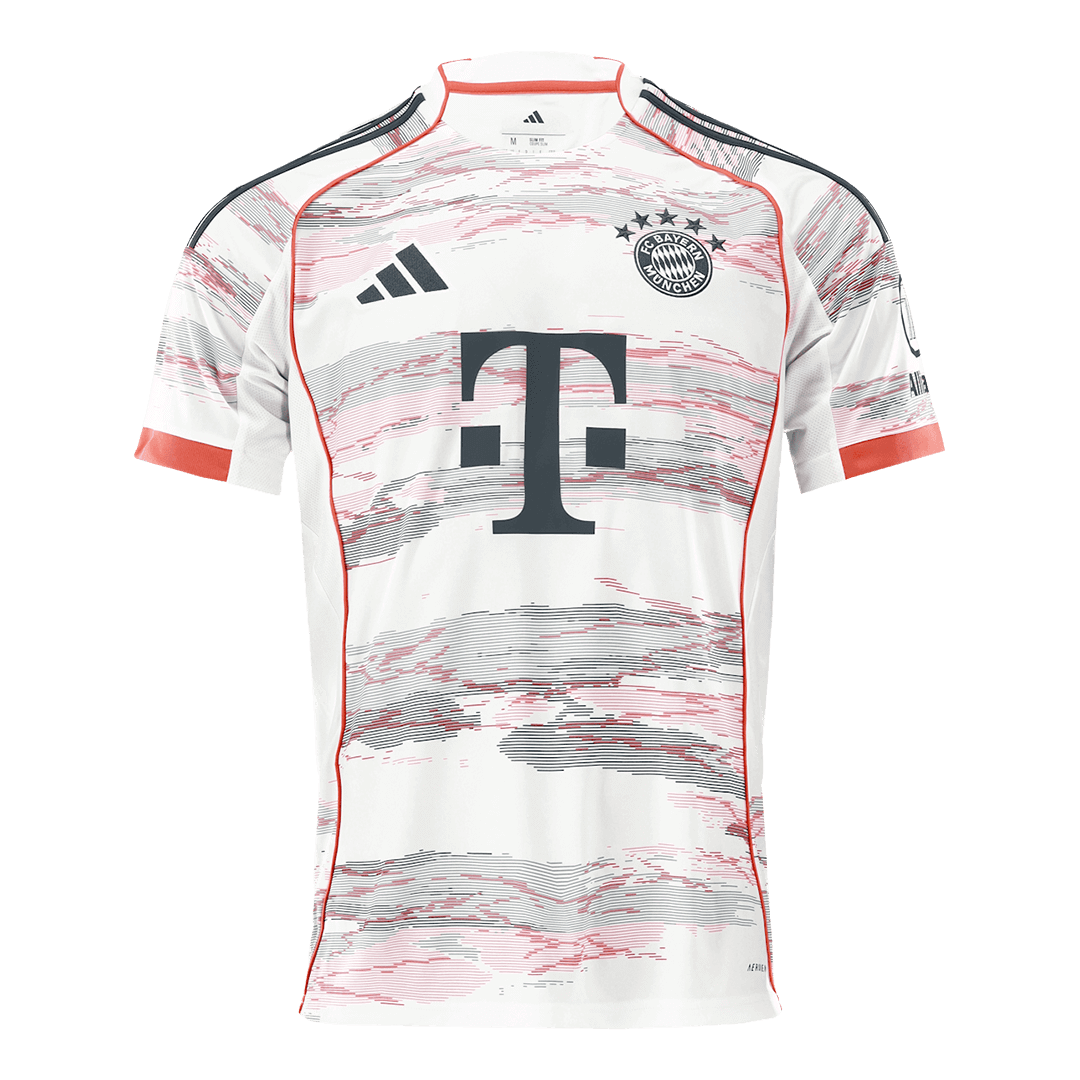 Bayern Munich Borte Hvit Herrer Fan-drakt 2025/26
