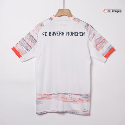 OLISE #17 Bayern Munich Borte Hvit Herrer Fan-drakt 2025/26