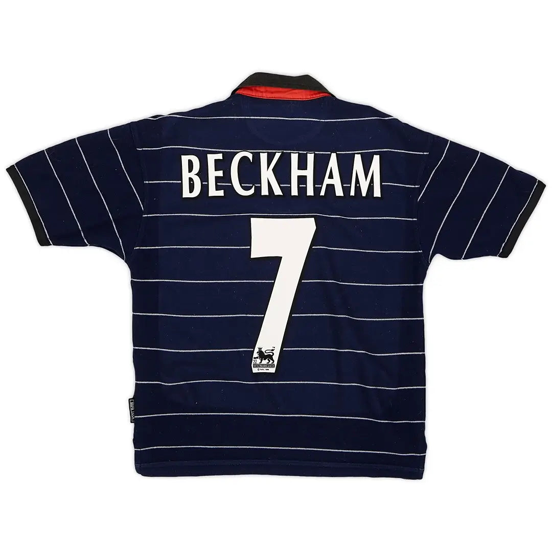 Beckham #7 Manchester United 1999/00 Borte Retro drakt
