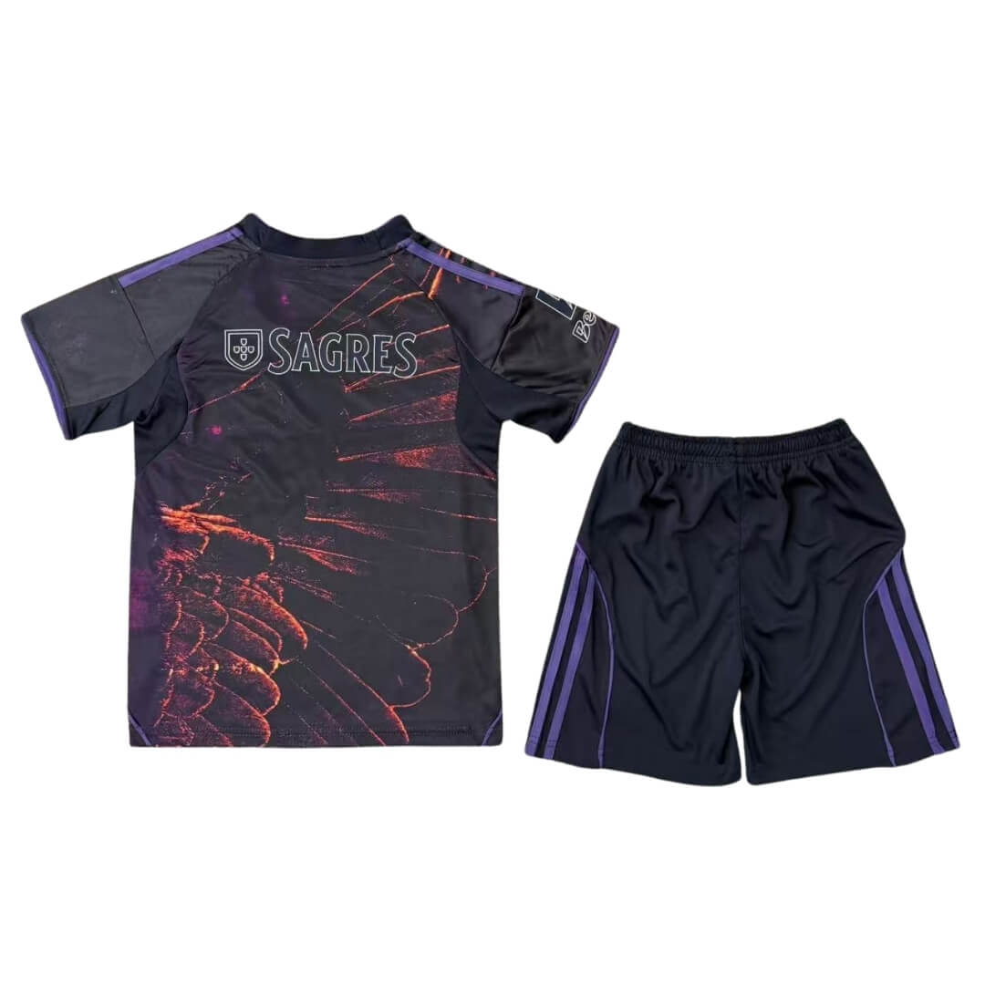 Benfica Fjerde Barn Drakt + Shorts 2025/26