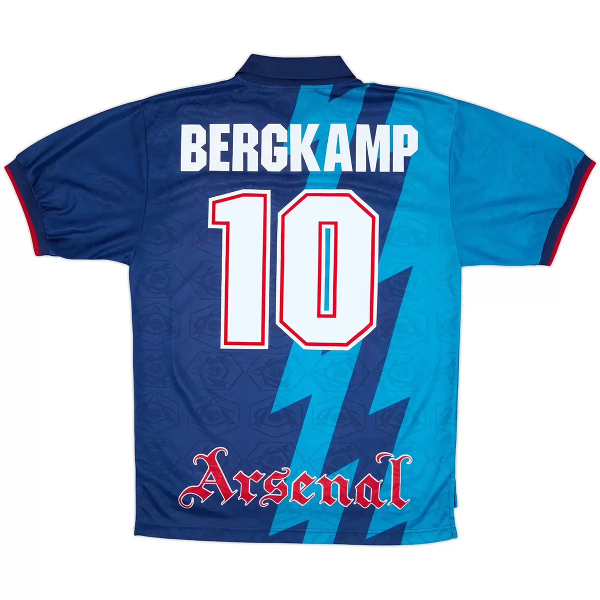 BERGKAMP #10 Arsenal 1995/96 Borte Retro drakt