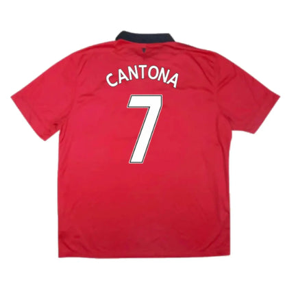 CANTONA #7 Manchester United 2013/14 Hjemme Retro drakt