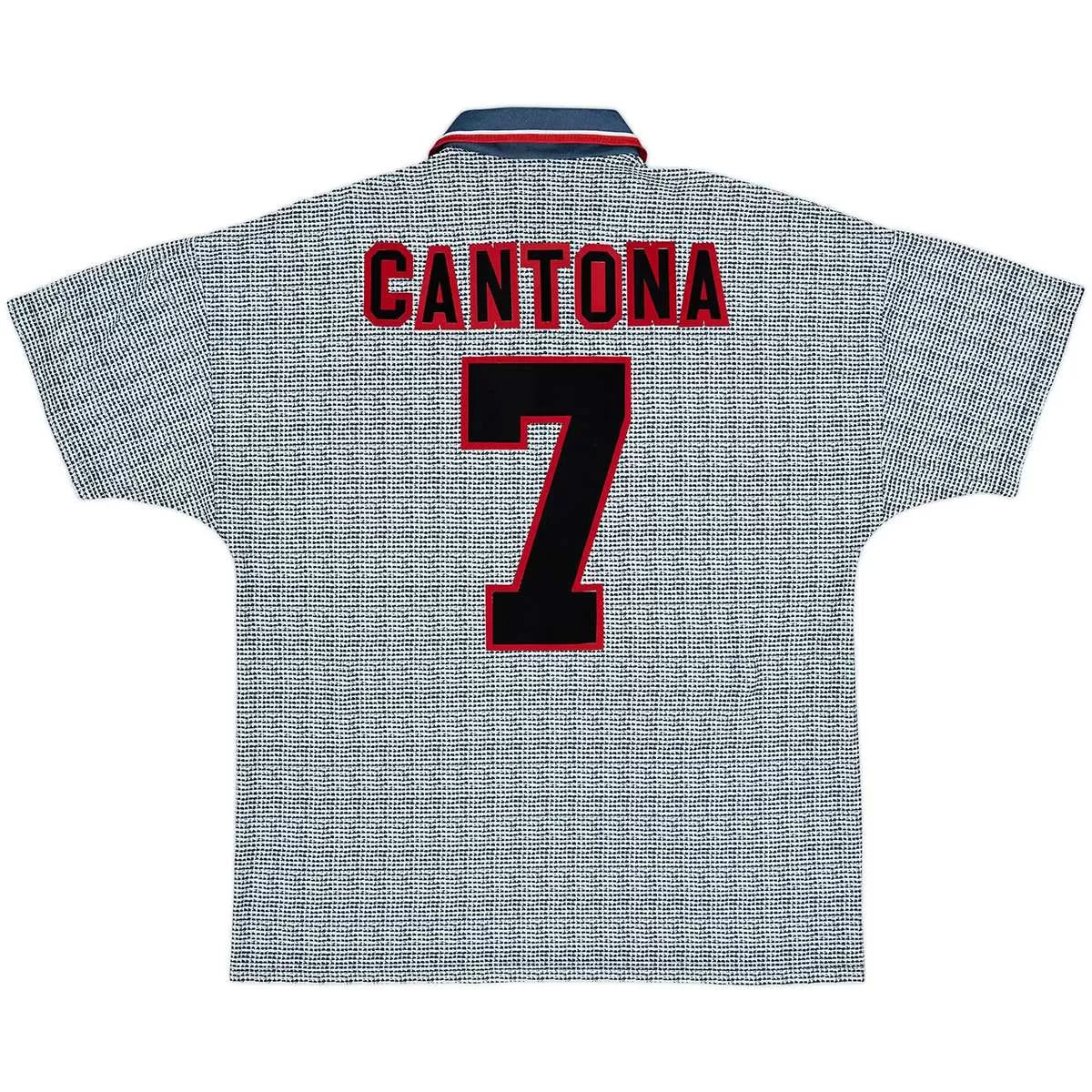CANTONA #7 Manchester United 1995/96 Tredje Retro drakt