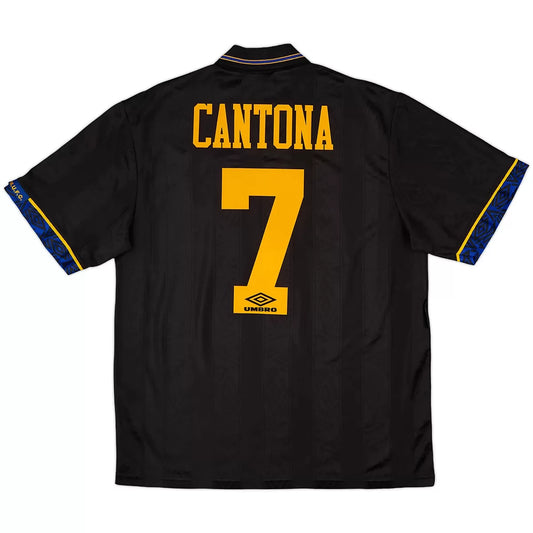 CANTONA #7 Manchester United 1993/95 Borte Retro drakt