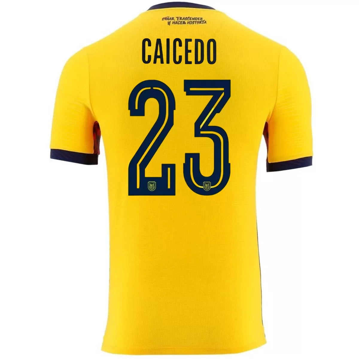 Ecuador Hjemme Herrer Fan-drakt Caicedo #23 – VM 2026