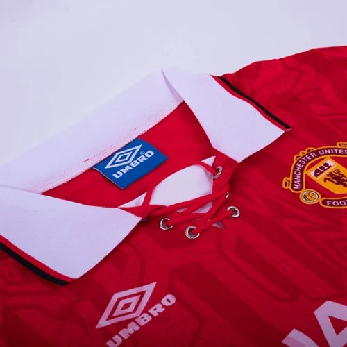 Cantona #7 Manchester United 1992/94 Hjemme Retro drakt
