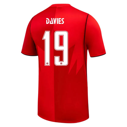 Canada Hjemme Herrer Fan-drakt Davies #19 – VM 2026