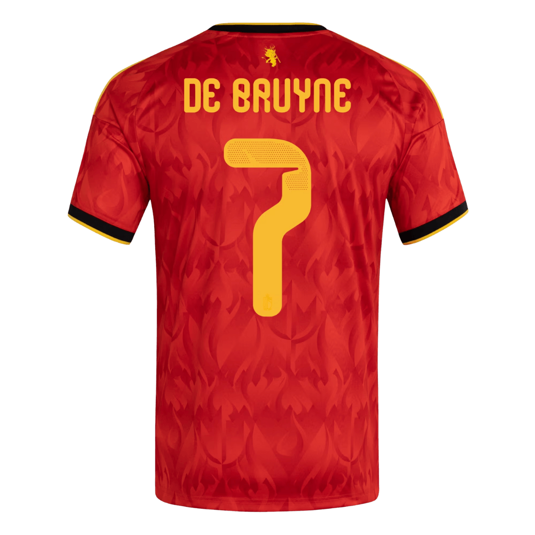 Belgia Hjemme Herrer Fan-drakt De Bruyne #7 – VM 2026
