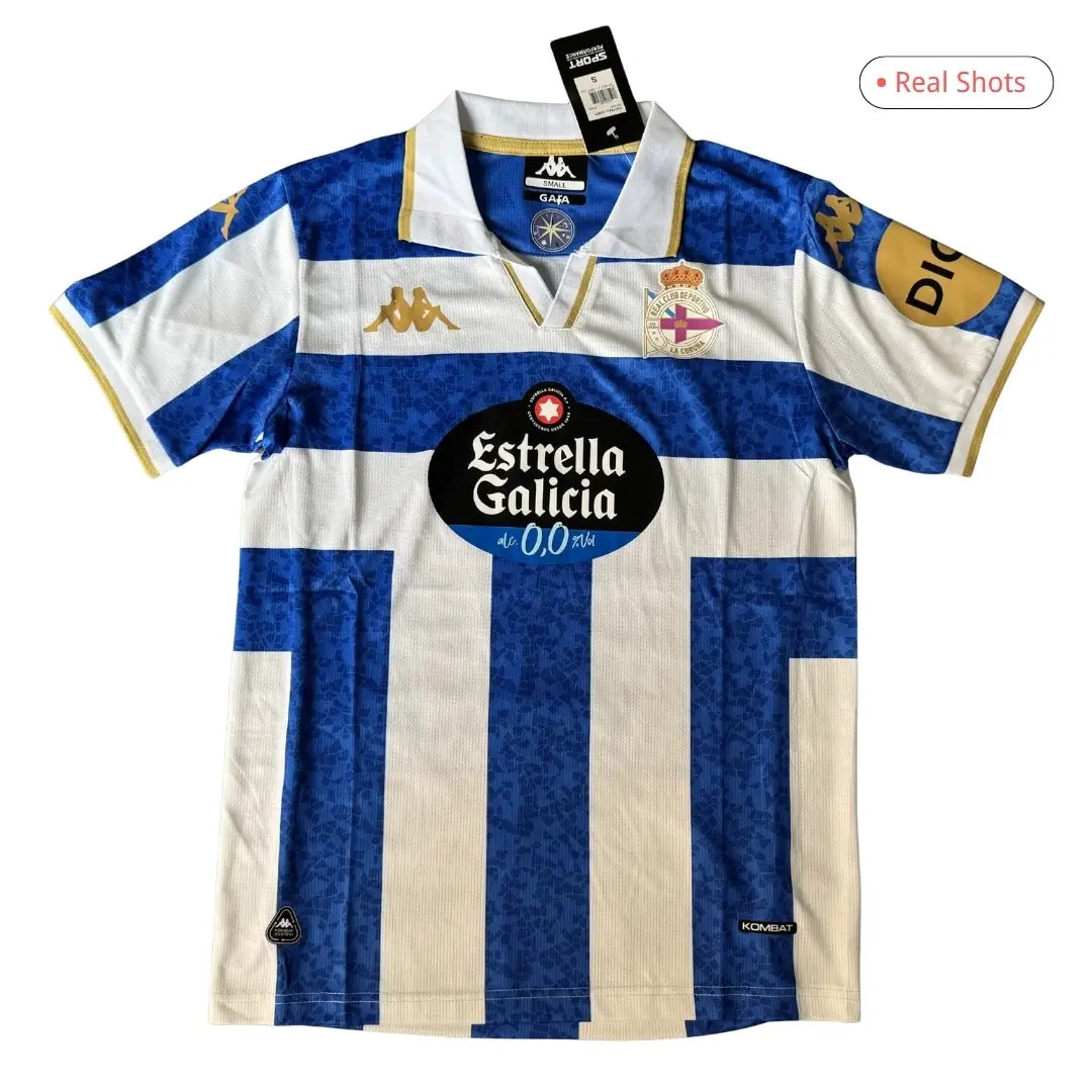 Deportivo De La Coruña Hjemme Herrer Fan-drakt 2025/26