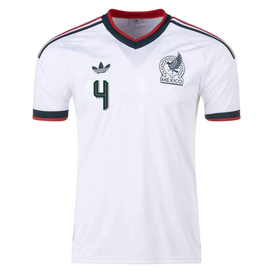 Mexico Borte Herrer Fan-drakt E.ÁLVAREZ #4 – VM 2026