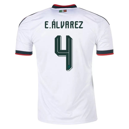 Mexico Borte Herrer Fan-drakt E.ÁLVAREZ #4 – VM 2026
