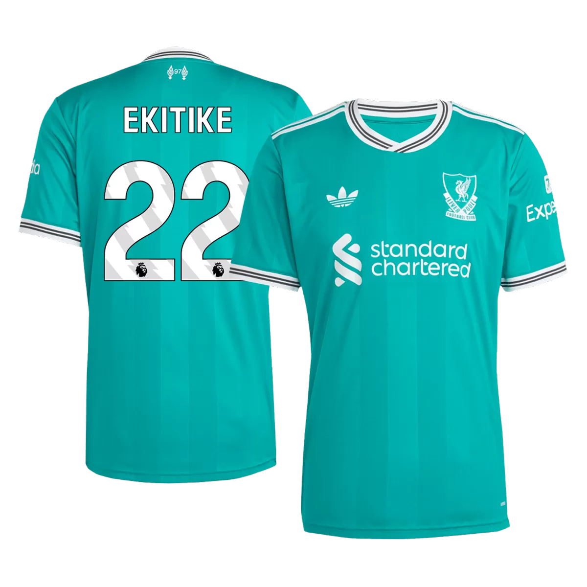 EKITIKE #22 Liverpool Tredje Herrer Fan-drakt 2025/26