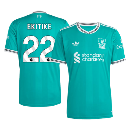 EKITIKE #22 Liverpool Tredje Herrer Fan-drakt 2025/26