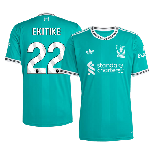 EKITIKE #22 Liverpool Tredje Herrer Fan-drakt 2025/26