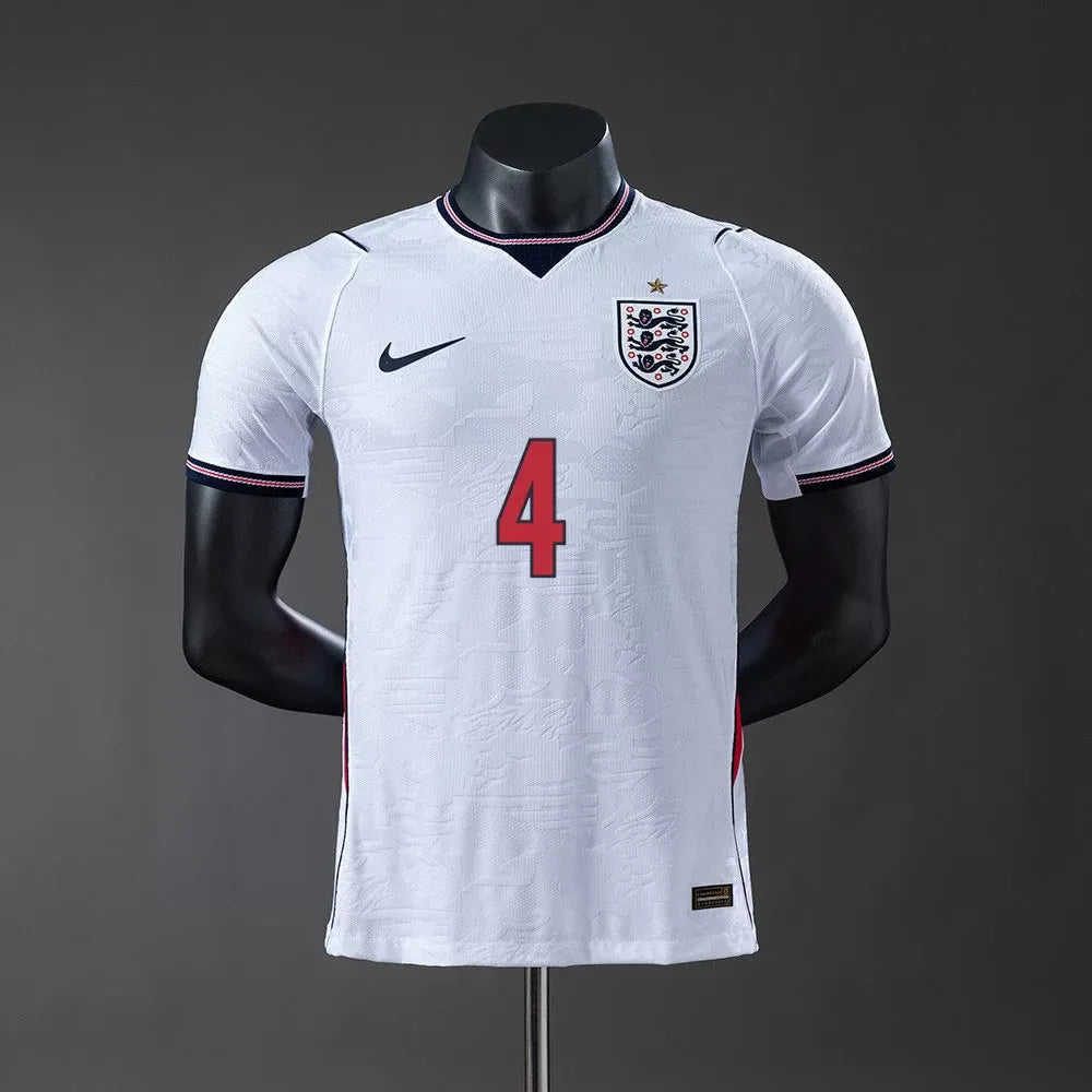England Hjemme Herrer Matchdrakt Rice #4 – VM 2026