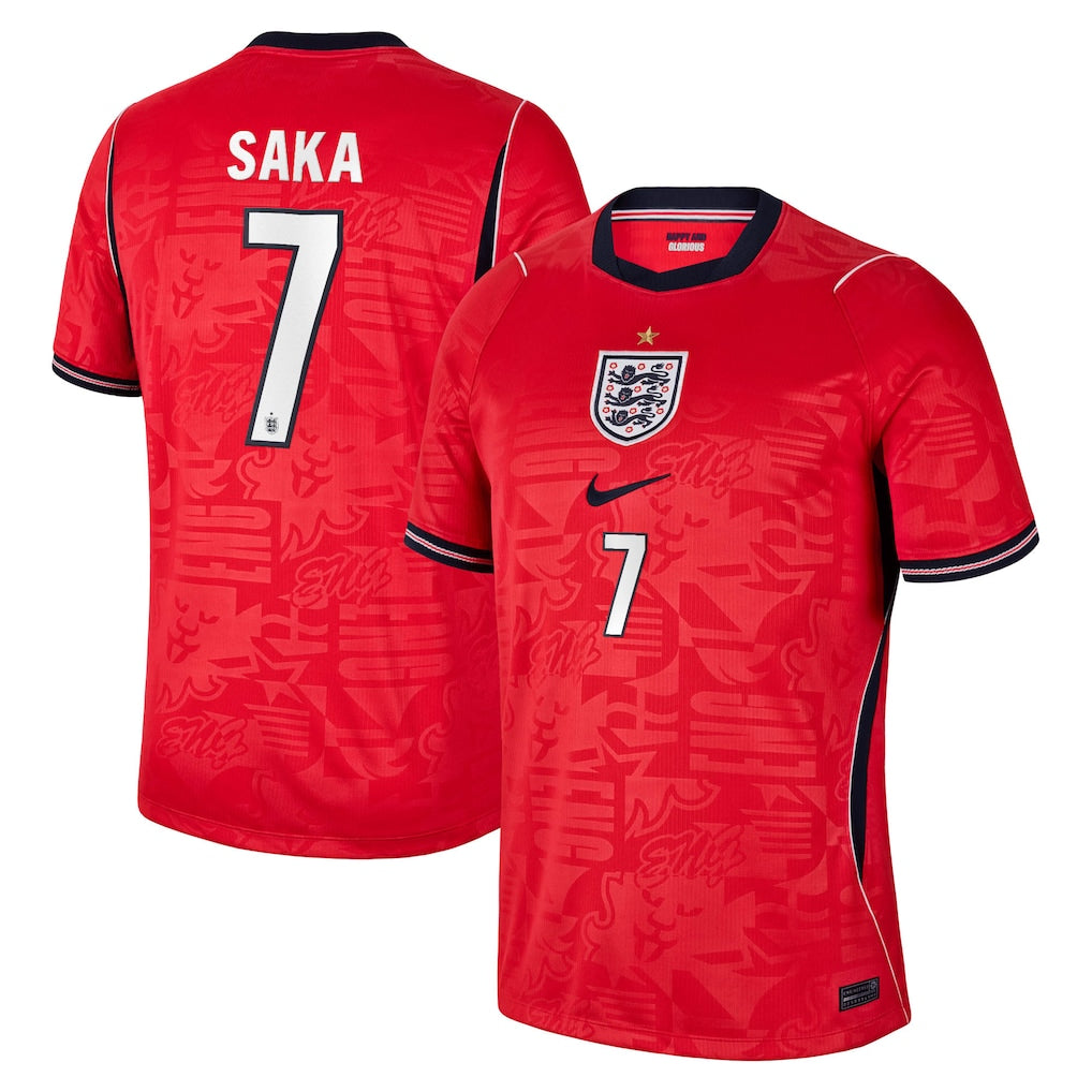 England Borte Herrer Fan-drakt Saka #7 – VM 2026