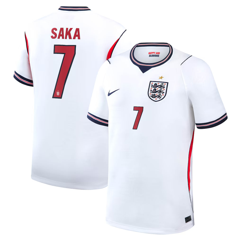England Hjemme Herrer Fan-drakt Saka #7 – VM 2026