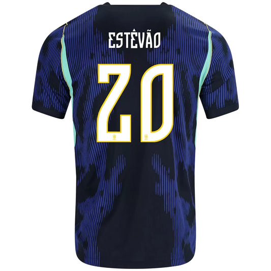 Brasil Borte Herrer Fan-drakt Estêvão #20 – VM 2026