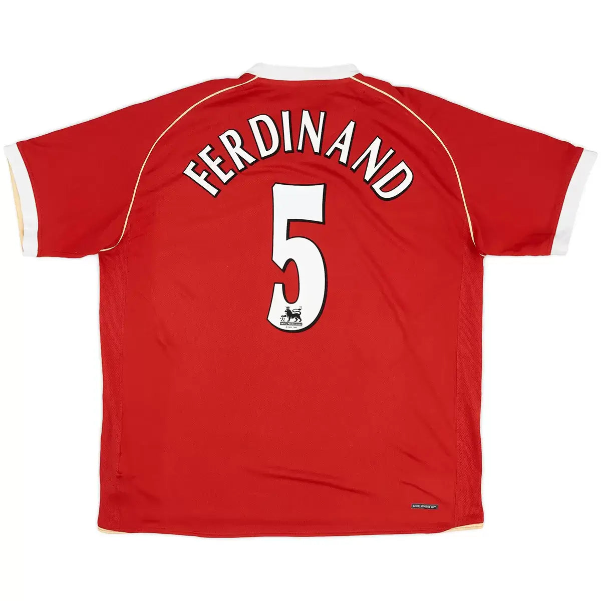 Ferdinand #5 Manchester United 2006/07 Hjemme Retro drakt