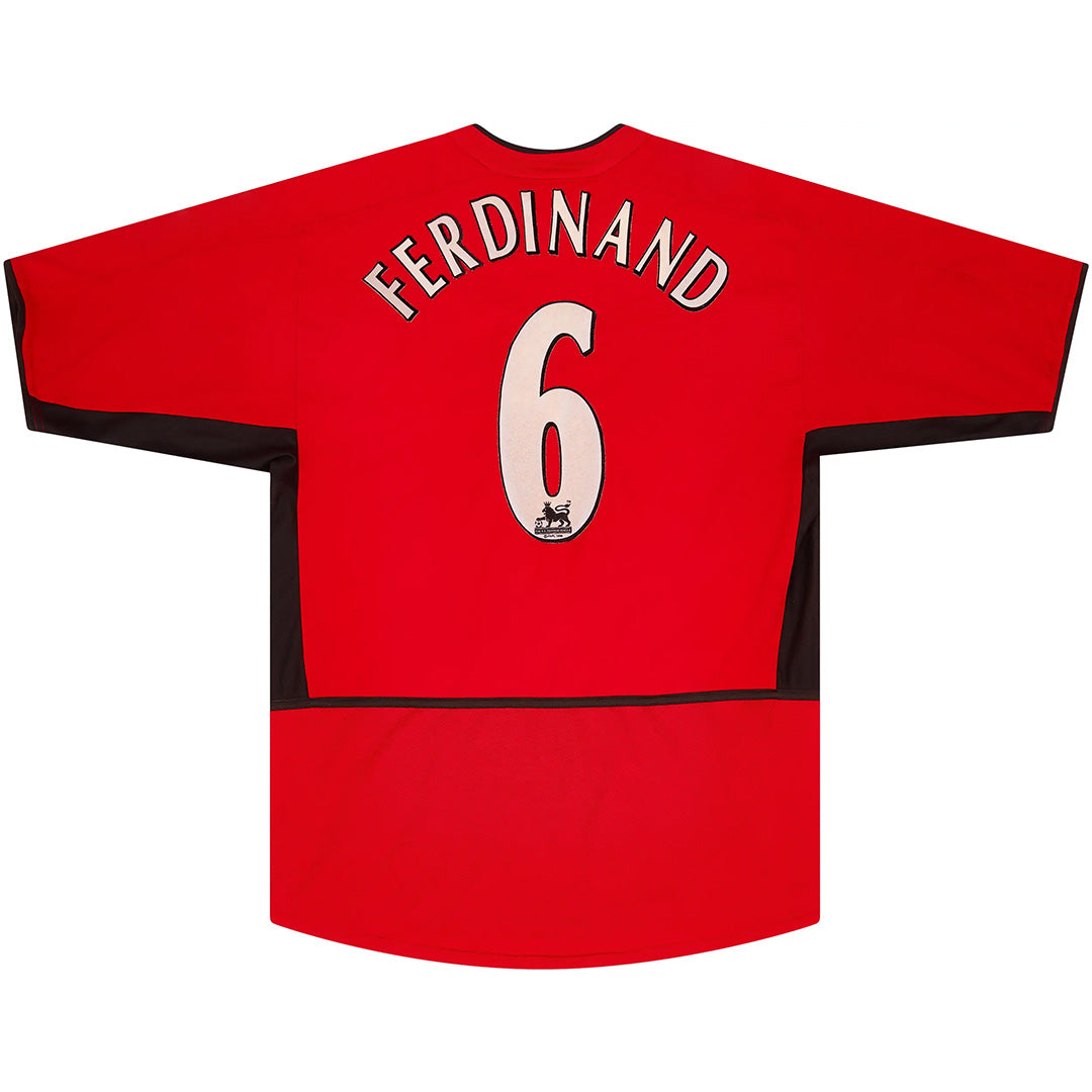 Ferdinand #6 Manchester United 2002/04 Hjemme Retro drakt