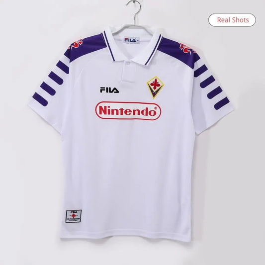 Fiorentina 1998/99 Borte Retro drakt