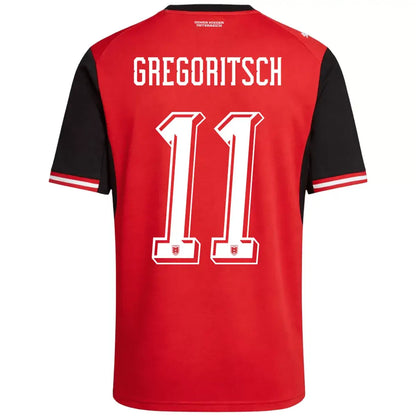 Østerrike Hjemme Herrer Fan-drakt GREGORITSCH #11 – VM 2026