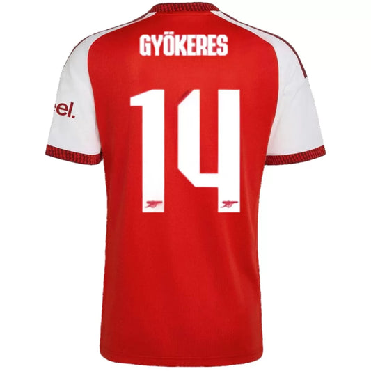 GYÖKERES #14 Arsenal Hjemme Herrer Fan-drakt 2026/27