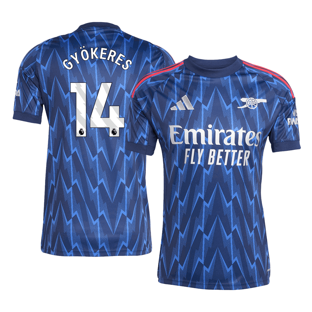 GYÖKERES #14 Arsenal Borte Herrer Fan-drakt 2025/26