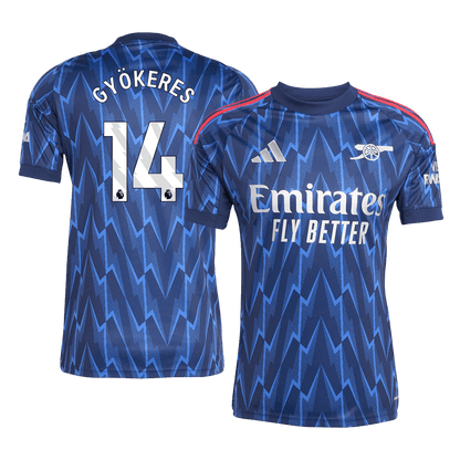 GYÖKERES #14 Arsenal Borte Herrer Fan-drakt 2025/26