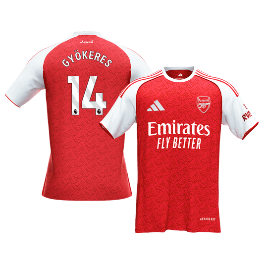 GYÖKERES #14 Arsenal Hjemme Herrer Fan-drakt 2025/26