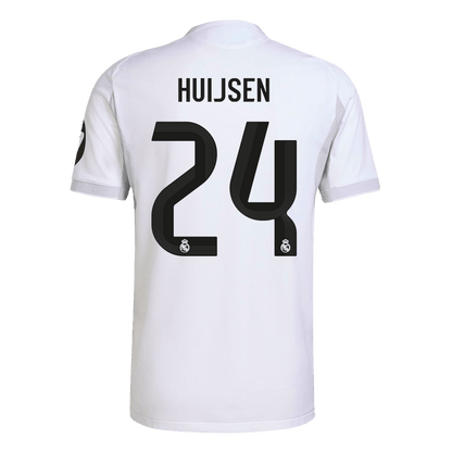 HUIJSEN #24 Real Madrid Hjemme Herrer Matchdrakt 2025/26