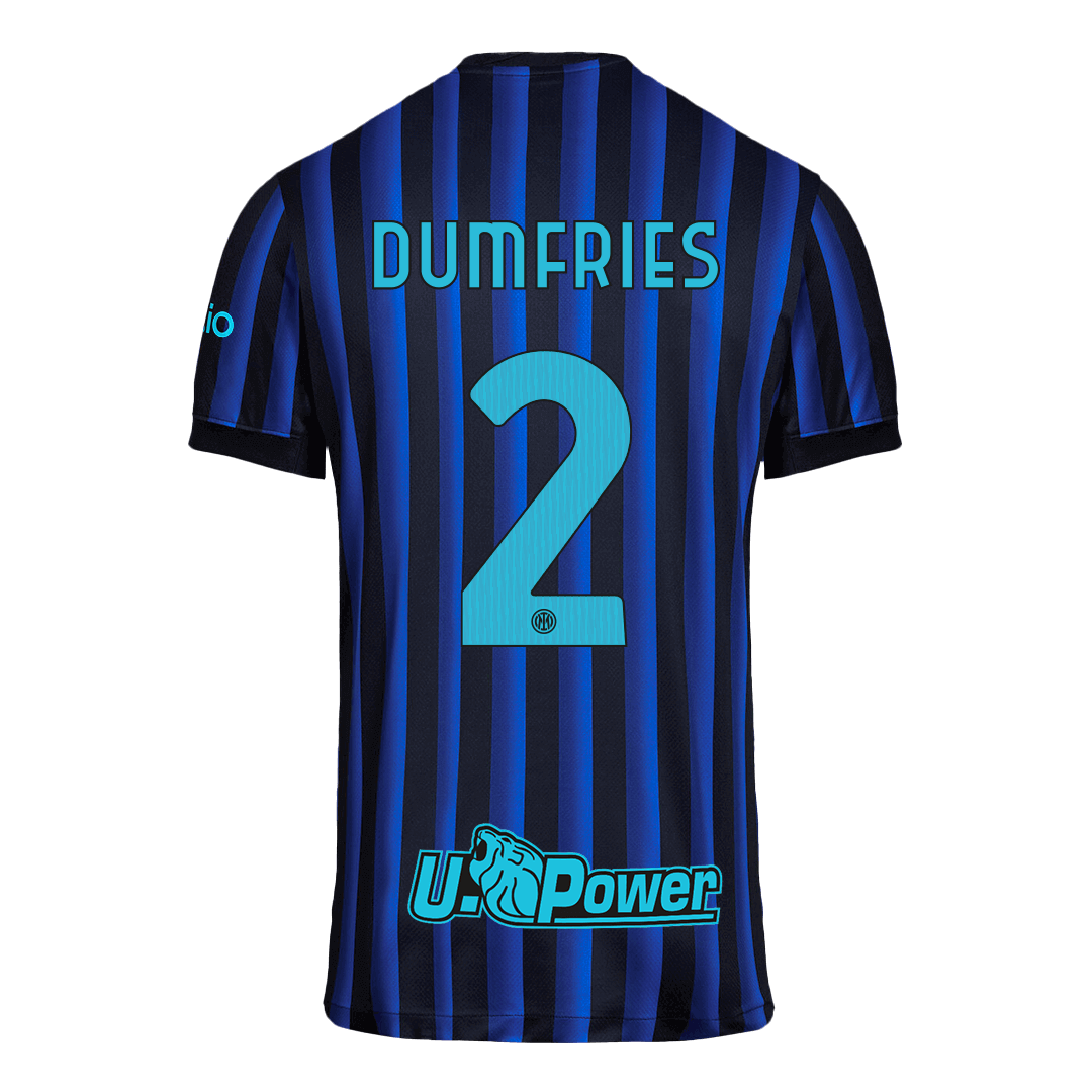 DUMFRIES #2 Inter Milan Hjemme Herrer Fan-drakt 2025/26