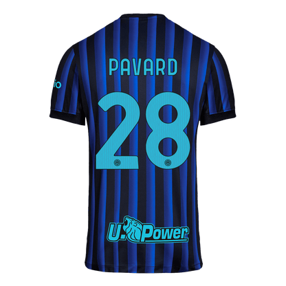 PAVARD #28 Inter Milan Hjemme Herrer Fan-drakt 2025/26