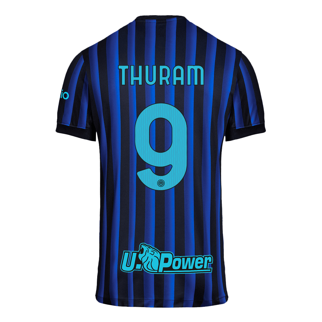 THURAM #9 Inter Milan Hjemme Herrer Fan-drakt 2025/26