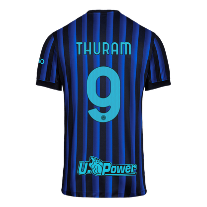 THURAM #9 Inter Milan Hjemme Herrer Fan-drakt 2025/26