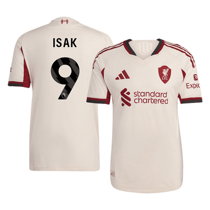 ISAK #9 Liverpool Borte Herrer Matchdrakt 2025/26