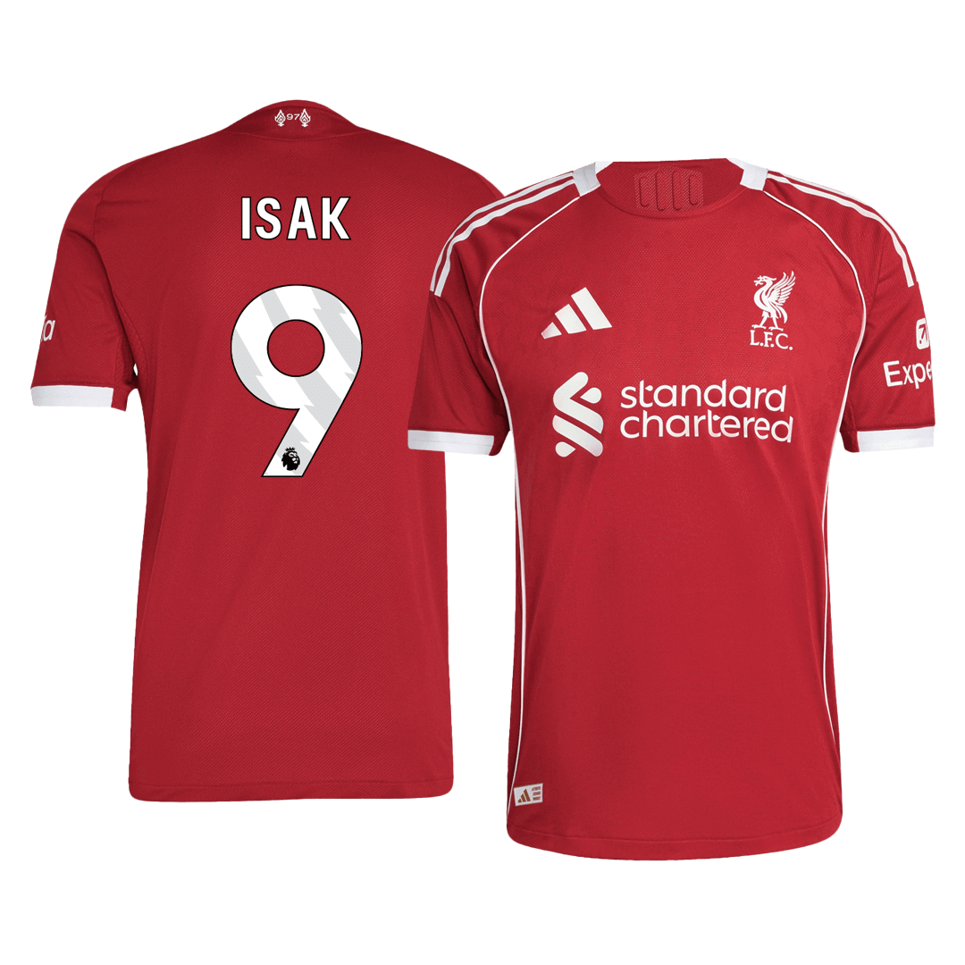 ISAK #9 Liverpool Hjemme Herrer Matchdrakt 2025/26