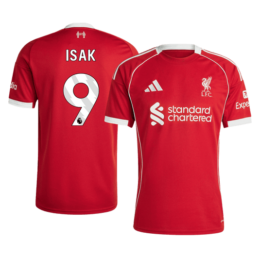 ISAK #9 Liverpool Hjemme Herrer Fan-drakt 2025/26