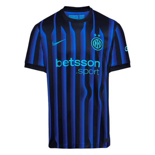 Inter Milan Hjemme Blå og Svart Herrer Fan-drakt 2025/26
