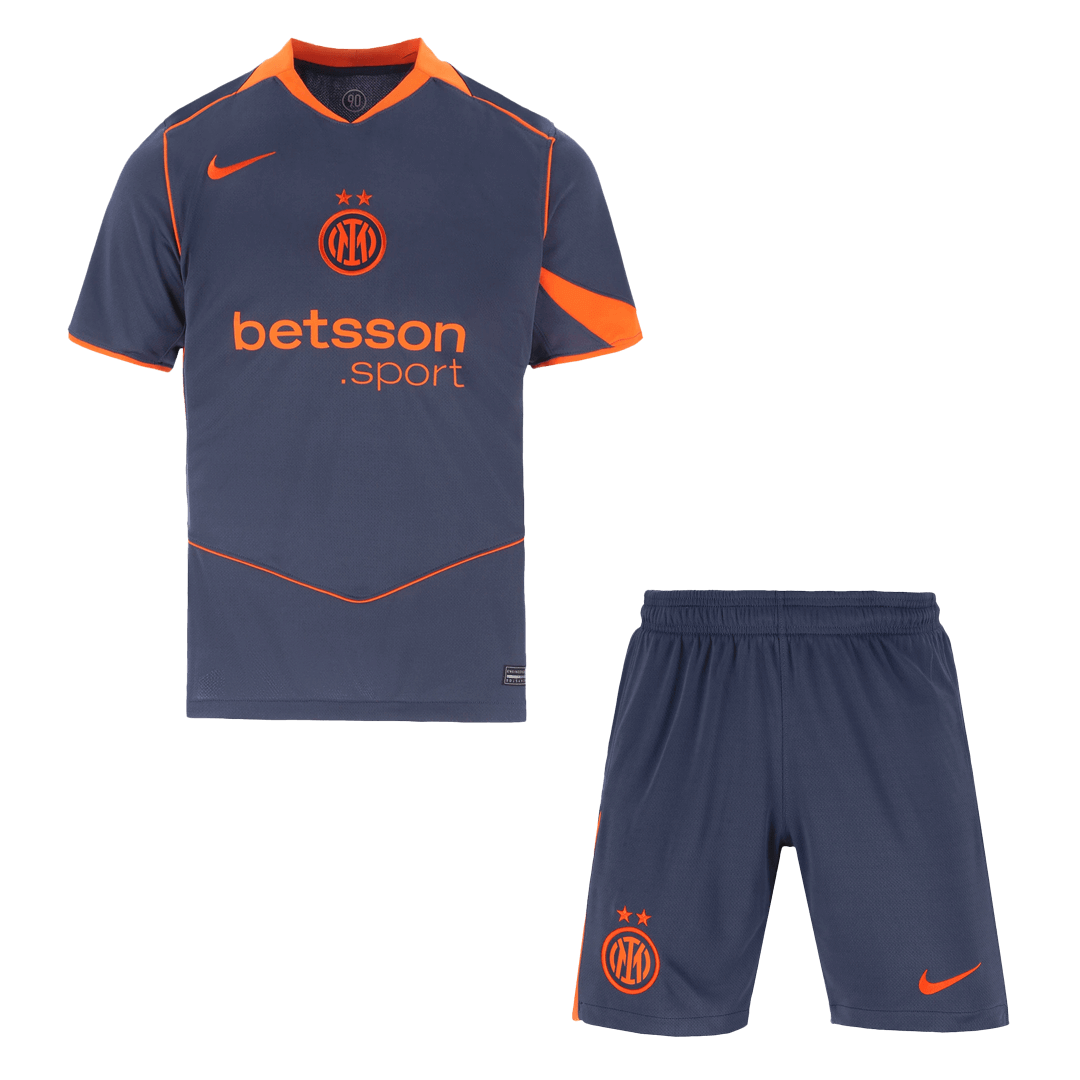 Inter Milan Tredje s Herrer Drakt + Shorts 2025/26