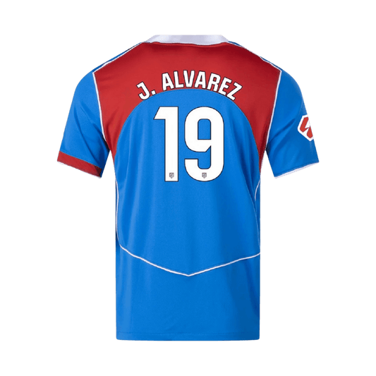 J.ALVAREZ #19 Atletico Madrid Tredje Herrer Fan-drakt 2025/26