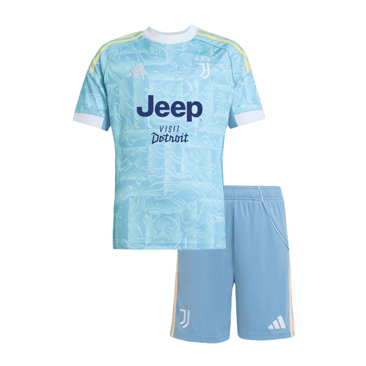 Juventus Borte Barn Drakt + Shorts 2025/26