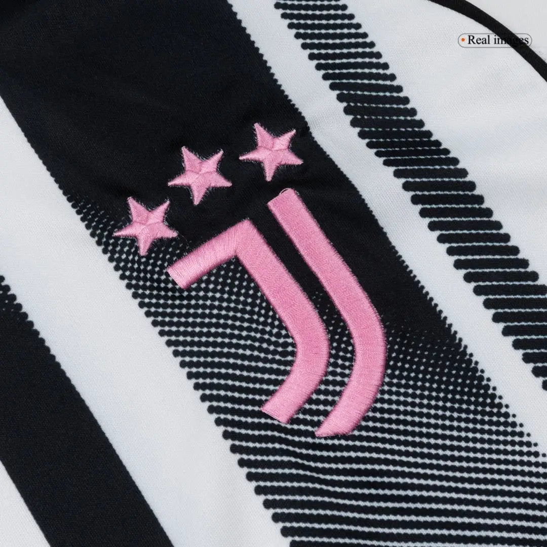 Juventus Hjemme Herrer Fan-drakt 2025/26 Langermet