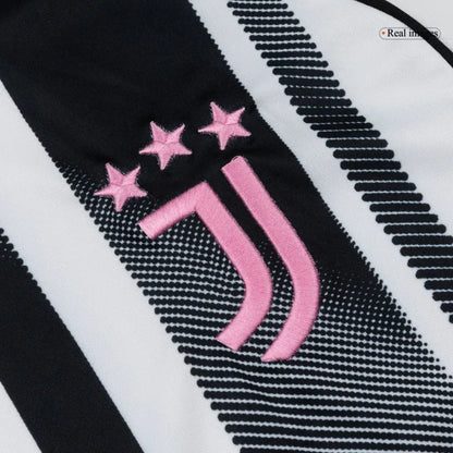 Juventus Hjemme Herrer Fan-drakt 2025/26 Langermet