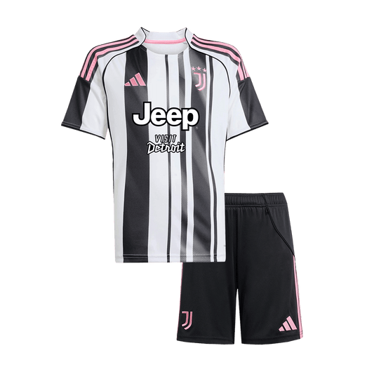 Juventus Hjemme Barn Drakt + Shorts 2025/26